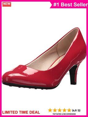Women's 2.5 Inch Low Heel Closed Toe Pump for Work and Dress